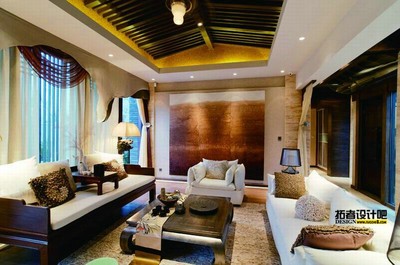 中式意蘊與現(xiàn)代美學的完美融合 中國會館C型樣板間室內(nèi)外裝飾工程解析