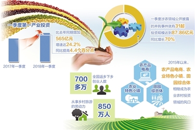 農業新藍海 第一產業固定資產投資增速領跑，解碼鄉村振興投資熱潮